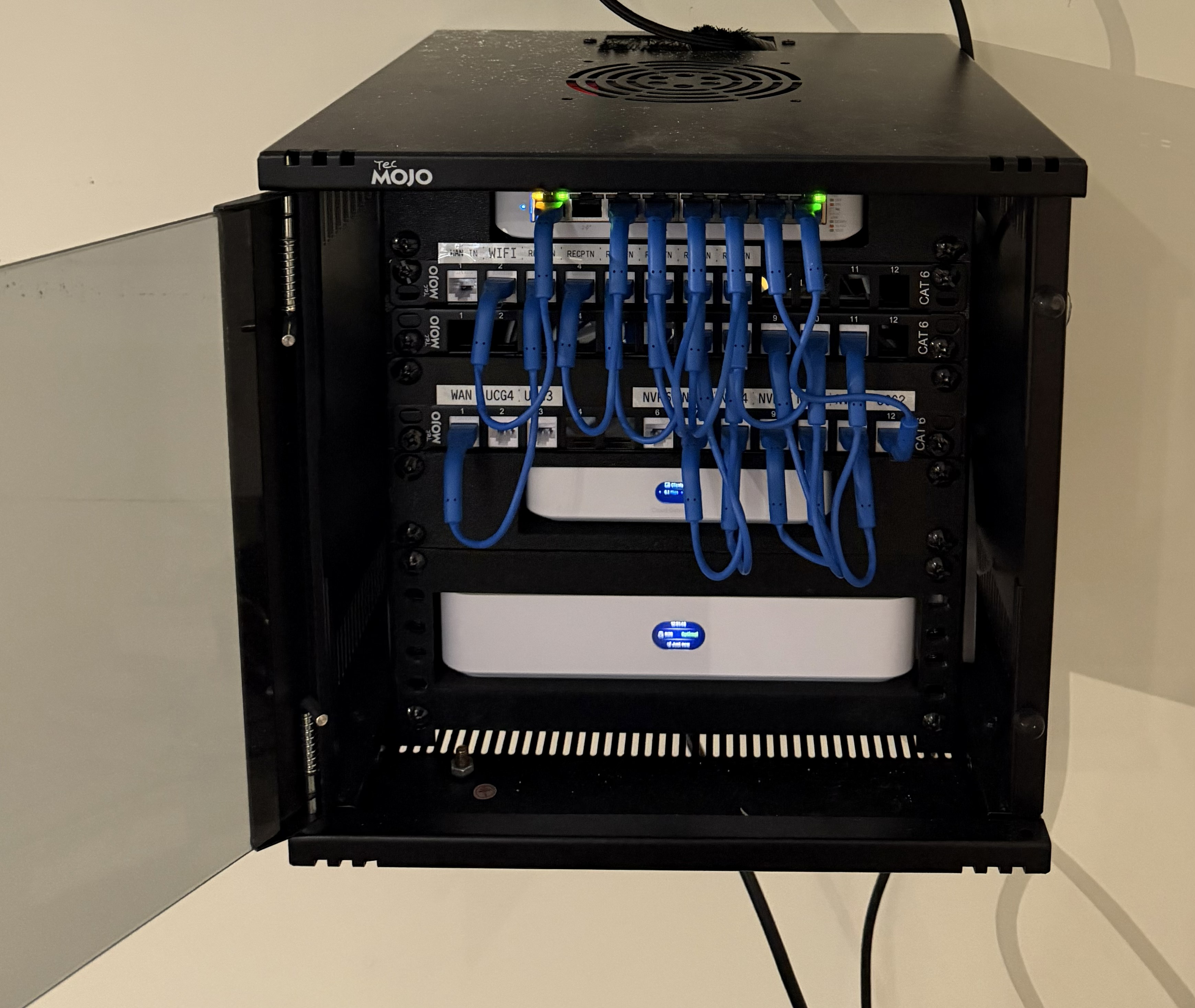 10 inch Network Rack Build